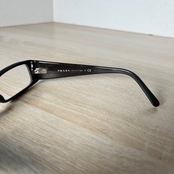 Prada VPR25I 7N6-1O1 Eyeglasses Brown Rhinestones Frames 50-15-135 READ - Picture 7 of 11